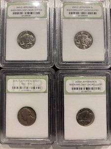 lot 136 image: Jefferson Nickels