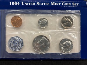 lot 51 image: 1964 Mint Set