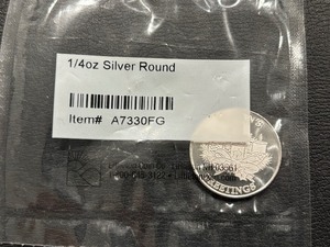 lot 72 image: 14 Ounce .999 Fine Silver Round