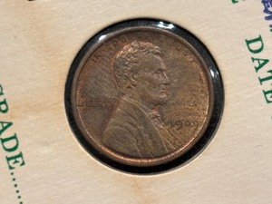 lot 77 image: 1909 V.D.B. Lincoln Cent