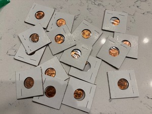 lot 162 image: Lincoln Cents Uncirculated Wheat