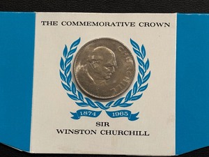 lot 192 image: 1965 Churchill Commemorative Crown