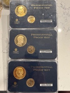lot 195 image: Presidential Proof Sets