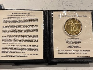 lot 196 image: 1933 St. Gaudens Replica Tribute Coin