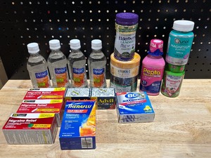 lot 23 image: Advil, Theraflu, and More