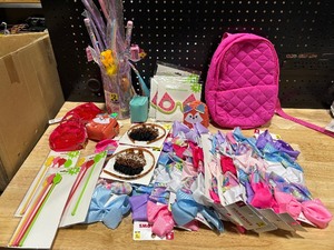 lot 49 image: Hair Bows, Drink Stir Sticks, and More