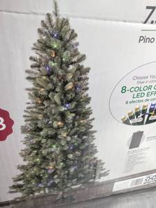 lot 15 image: 7.5 Foot Evergreen Classics artificial Christmas Tree