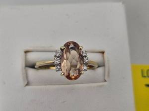 lot 7 image: Precious Topaz Ring - 1.97cts. Natural Mined