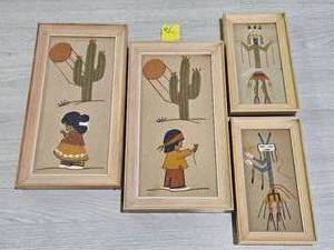 lot 61 image: Sand Painting Set