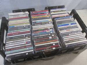 lot 3 image: (CS) Tray of Assorted Artists CDs...