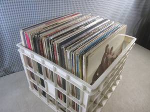 lot 5 image: (F-2) Crate of Assorted Records Alb...