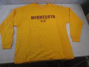 lot 53 image: (BR1) Minnesota Football Long Sleev...