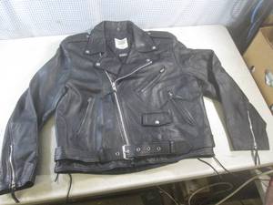 lot 59 image: (BR1) Open Road Leather Motorcycle ...