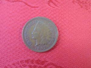 lot 131 image: (CNTR) 1907 Indian Head Penny...