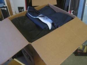 lot 88 image: (EW4) Large Box of Assorted Clothes...