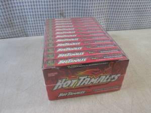 lot 164 image: (B-2) 12 Boxes of Hot Tamales Fierc...