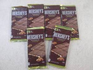 lot 185 image: (B-2) 6 XL 16pc Hersheys Milk Choco...