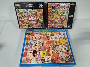 lot 113 image: White Mountain Puzzles - 1000pc Complete