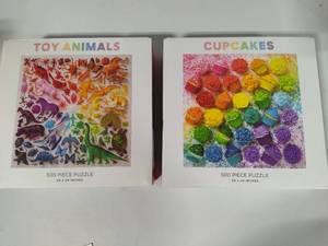 lot 115 image: Two 500pc Puzzles - Complete