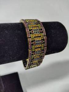 lot 57 image: Heidi Daus Multi Color Crystal Bracelet