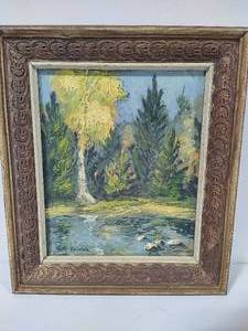 lot 131 image: Judy Dannholz Oil Painting