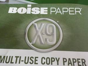 lot 15 image: Boise 4500 sheets 8.5 x 11 White C...