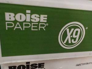 lot 17 image: Boise 5000 sheets 8.5 x 11 White C...