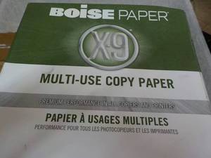 lot 18 image: Boise 2500 sheets 11 x 17 White Co...