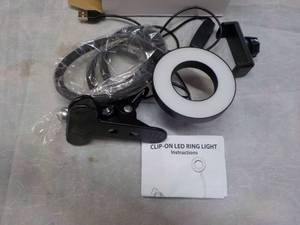 lot 30 image: Clip On LED Ring Light...