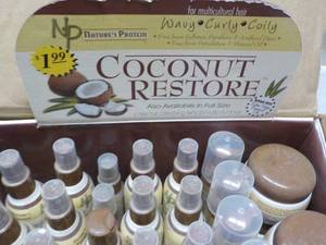 lot 78 image: 37 pc Coconut Restore Trial Size Pr...