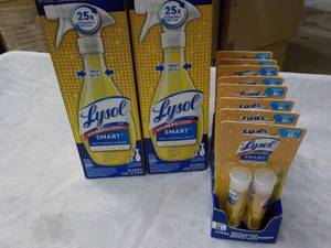 lot 80 image: Lysol Smart Refills and Spray Bottl...