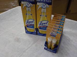 lot 81 image: Lysol Smart Refills and Spray Bottl...