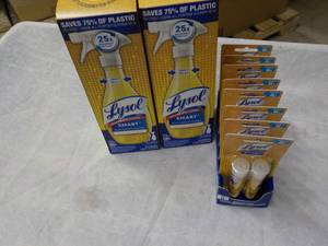 lot 82 image: Lysol Smart Refills and Spray Bottl...