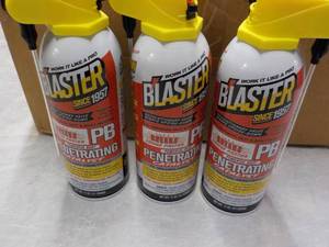 lot 105 image: 3 Blaster PB Penetrating Catalyst...