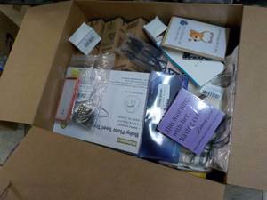 lot 135 image: Large Box of New Amazon Overstock...