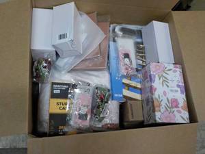 lot 137 image: Large Box of New Amazon Overstock...