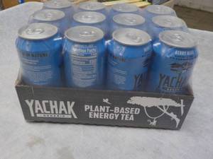 lot 161 image: 12 pack Yachak Plant Based Energy T...