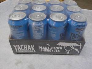 lot 162 image: 12 pack Yachak Plant Based Energy T...