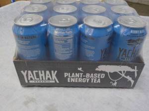 lot 166 image: 12 pack Yachak Plant Based Energy T...