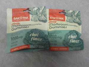 lot 171 image: 2 pkgs Bakpak 5.9 oz Mushroom Compl...