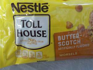 lot 177 image: 5 bags 11 oz Butterscotch Morsels...