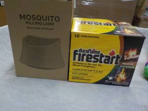 lot 188 image: DuraFlame Firestart and Mosquito Ki...