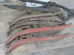 lot 225 image: Vintage Harness Wood and Metal Dc...