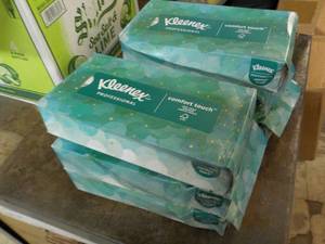 lot 235 image: 6 Boxes Kleenix Tissues...