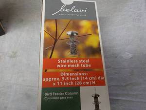 lot 248 image: Belavi Stainless Steel Wire Mesh Bi...