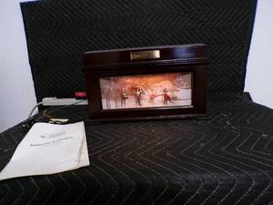 lot 20 image: Family Heirloom Creation.  Mr. Christmas Animated Music Box.