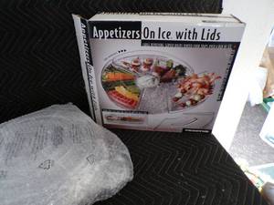 lot 24 image: Probyne Appetizer Tray New in Box