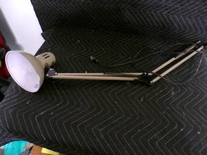 lot 37 image: Bench Mount Shop Light