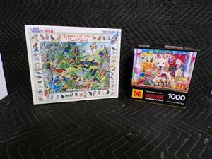 lot 38 image: 2 - Great 1,000 Piece Puzzles