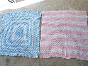 lot 79 image: 2 - Handmade Crochet Baby Blanket